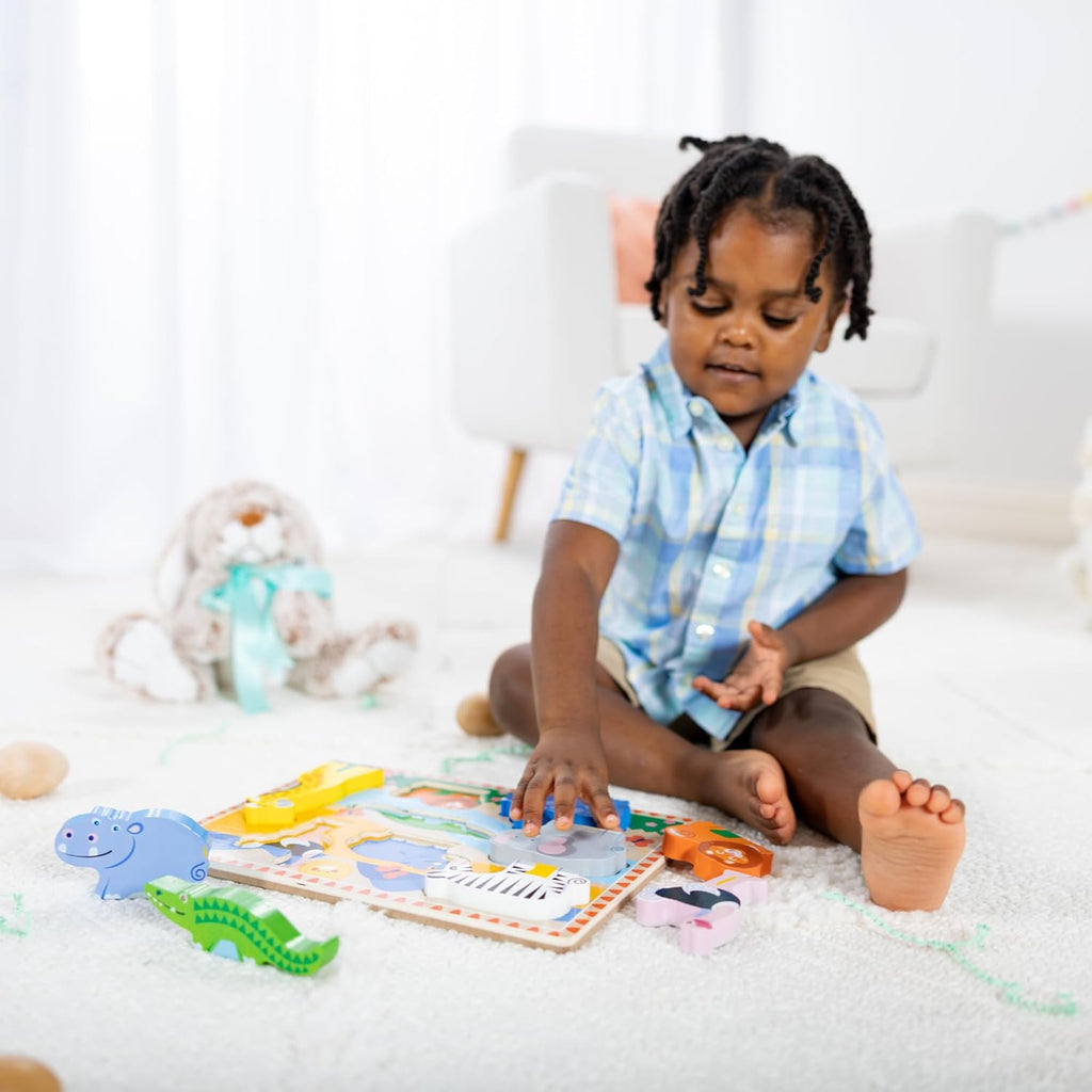 African Savana Adventure Watering Hole Toddlers Puzzle